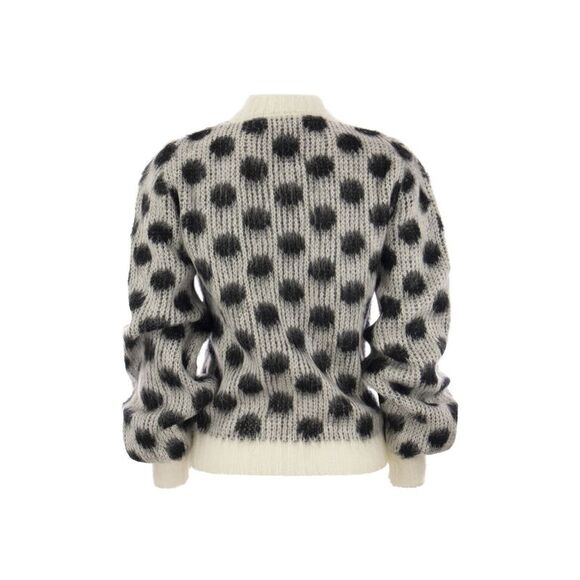 MARNI BRUSHED MOHAIR SWEATER WITH POLKA DOTS - Picture 2 of 4